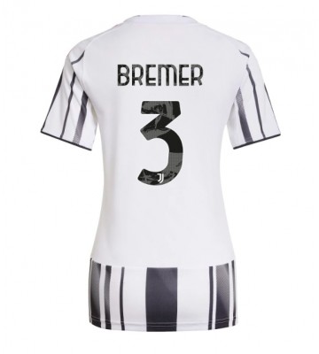 Juventus Gleison Bremer #3 Hemmatröja Kvinnor 2025-26 Kortärmad Juventus Gleison Bremer #3 Hemmatröja Kvinnor 2025-26 Kortärmad